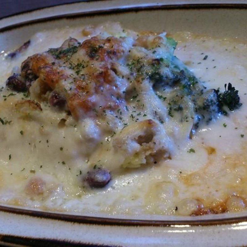 カキとキノコのドリア(和みキッチン星 )