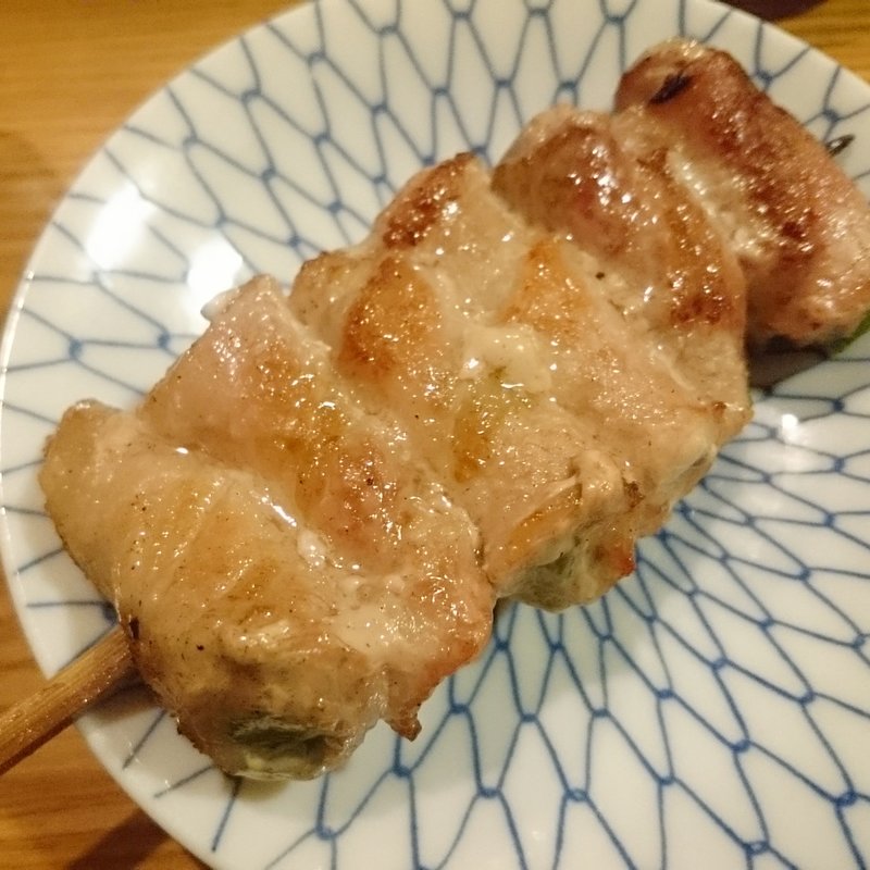 アスパラ巻き(やき鳥おねぎ)