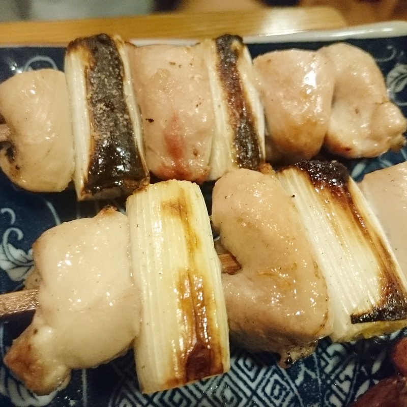 ねぎま(やき鳥おねぎ)
