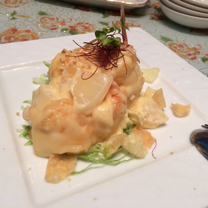 海老マヨネーズ(本格中華 香港海鮮飲茶樓 梅田ブリーゼブリーゼ店)