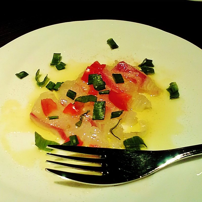 鯛のカルパッチョ(サーレペペ （Sale Pepe）)