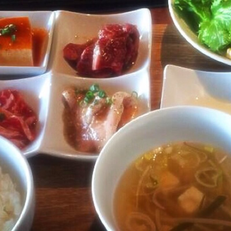 3種盛ランチ(清江苑 原宿店)