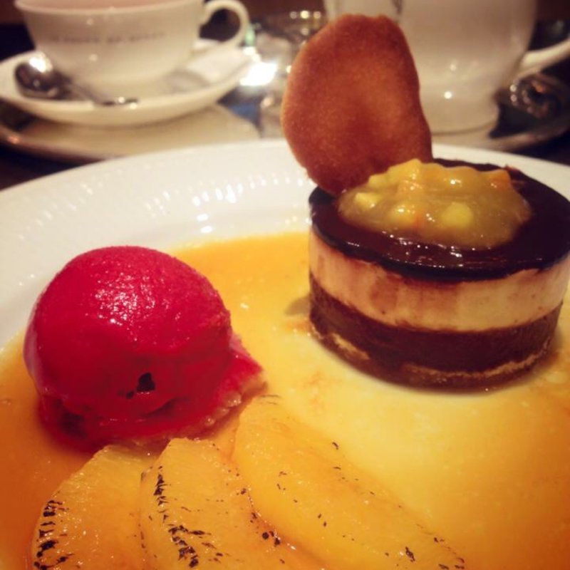 オレンジ＆ショコラ シュゼット風(ル サロン ド ニナス クイーンズスクエア横浜)