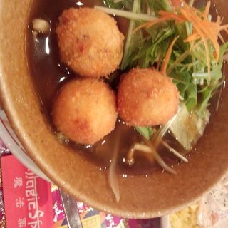 チキンカレー（カマンベールフライのせ）(マジックスパイス なにわ店)