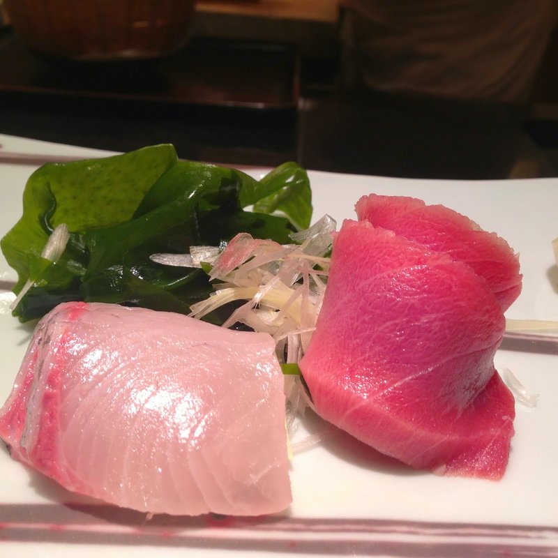 ぶり＆マグロ(銀座 久兵衛 銀座本店 （ぎんざ きゅうべえ）)