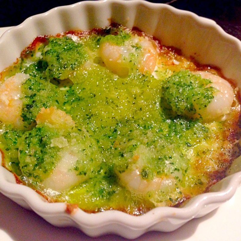 小海老のガーリックバター焼き(La Cucina S)