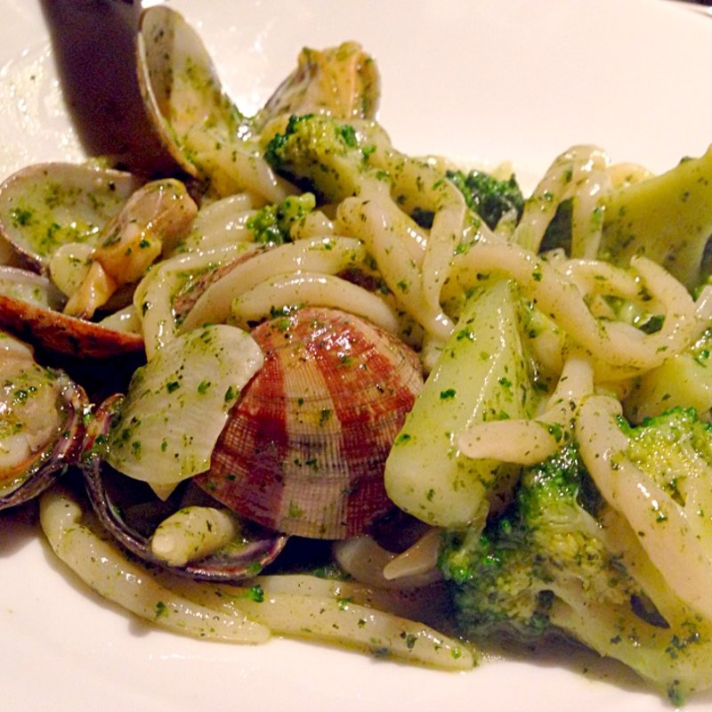 浅利とブロッコリーのジェノベーゼソース(La Cucina S)