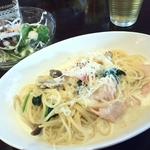 パスタランチ（カルボナーラ）(ベーカリーカフェＰｅＰｅ)