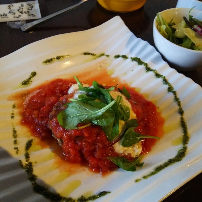 ゴロゴロトマトのハンバーグ(夢厨房　ゆめキッチン)