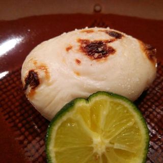 とら河豚白子塩焼き(日本料理 太月)