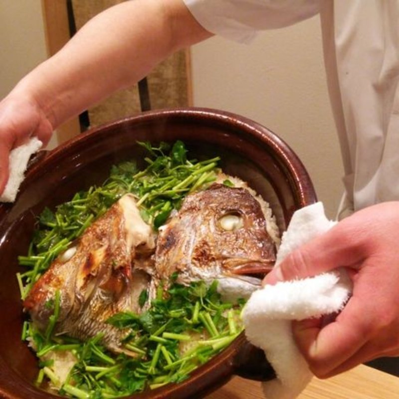 鯛めし(日本料理 太月)