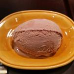 自家製チョコレートアイスクリーム