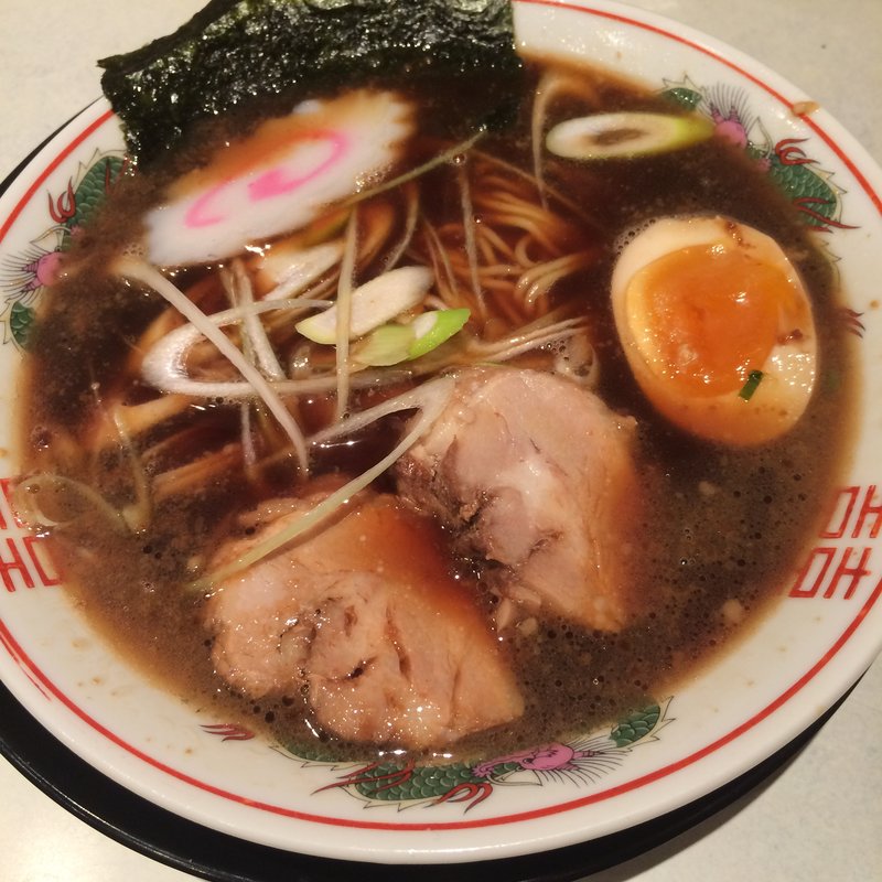 中之島とんこつ黒醤油ラーメン(らーめん房 中之島 )