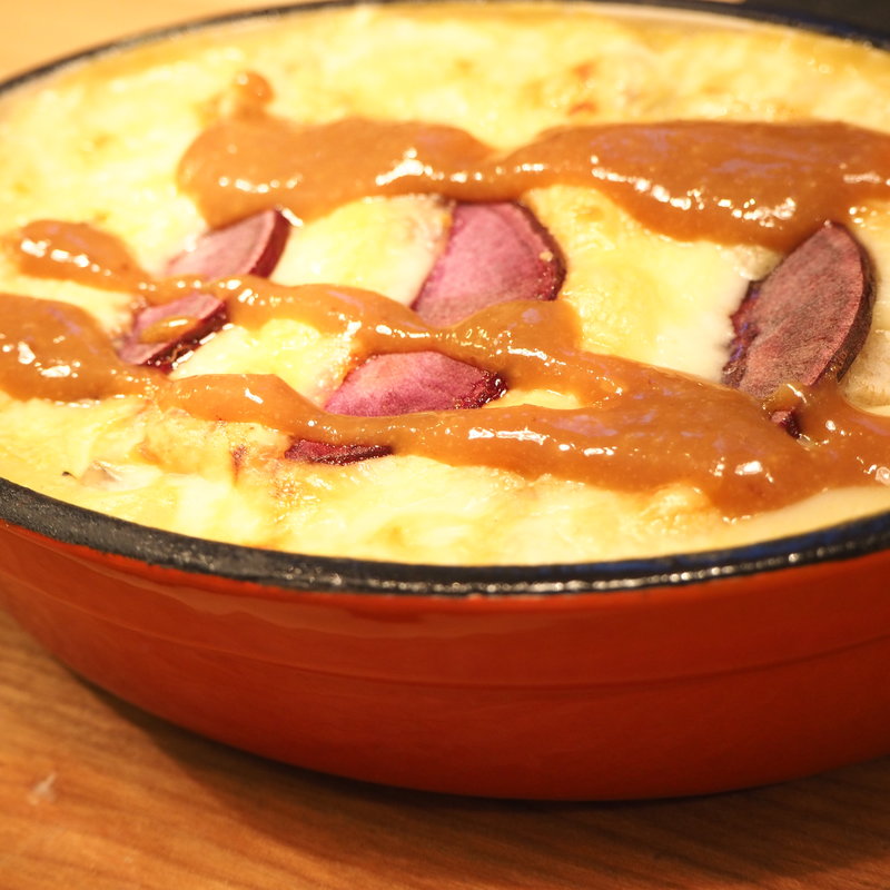 いろいろ野菜の重ね煮グラタン(スパイスカフェ＆スパ )