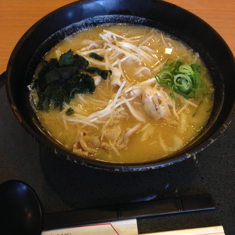 白味噌うどん(うどん王 神戸住吉店)