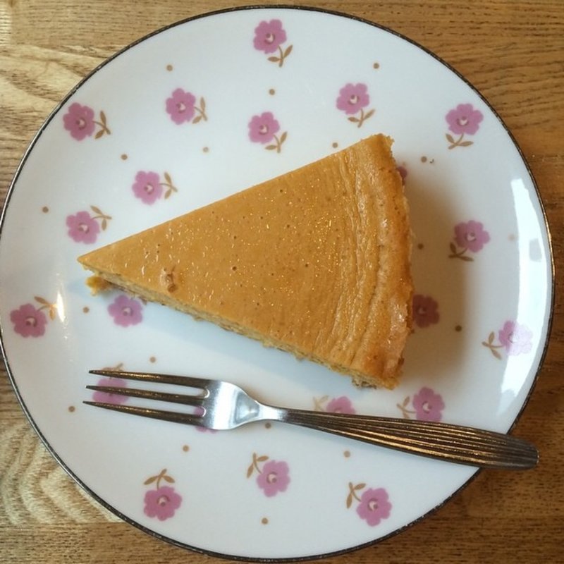 かぼちゃのチーズケーキ(ストーブ)