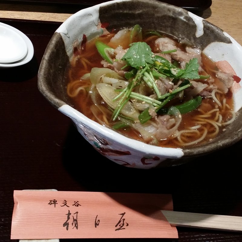 豚そば(朝日屋)