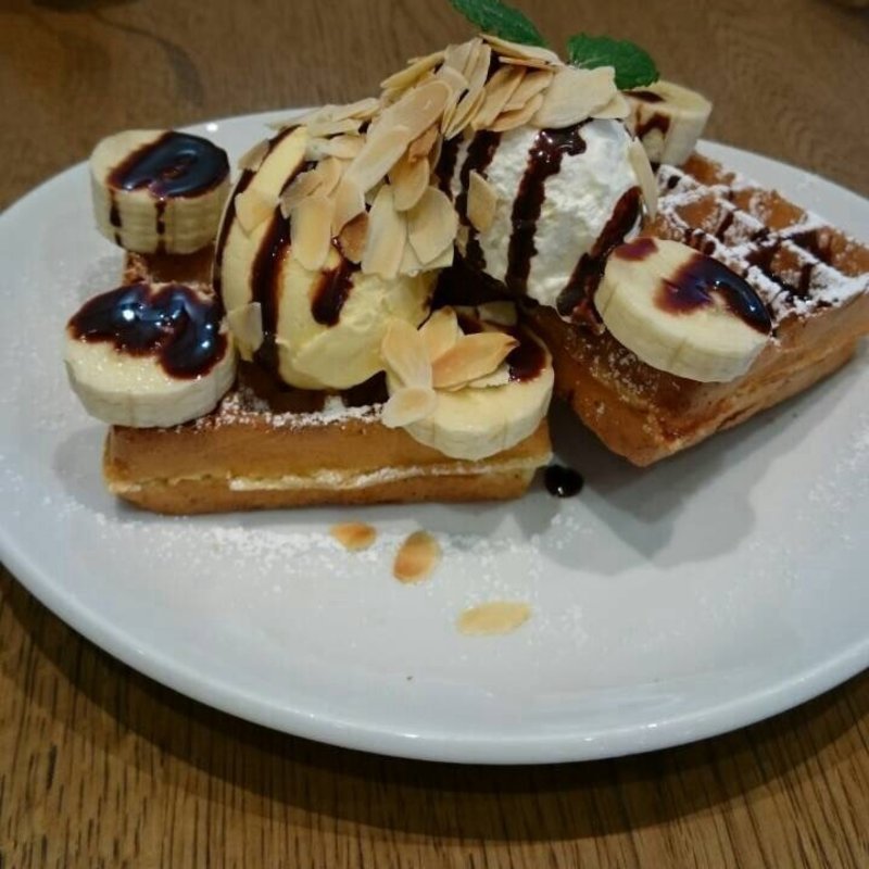 バナナワッフル(Tea style)