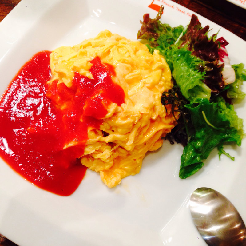 オムライスプレート(The French Toast Factory アリオ亀有店（フレンチトースト専門）)