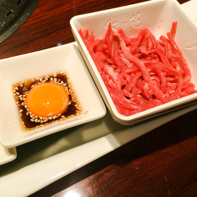 ユッケ(游玄亭 有楽町マリオン店)