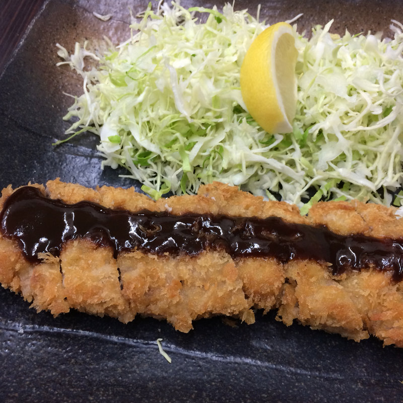 ジャンボヒレカツ(とんかつきむら)