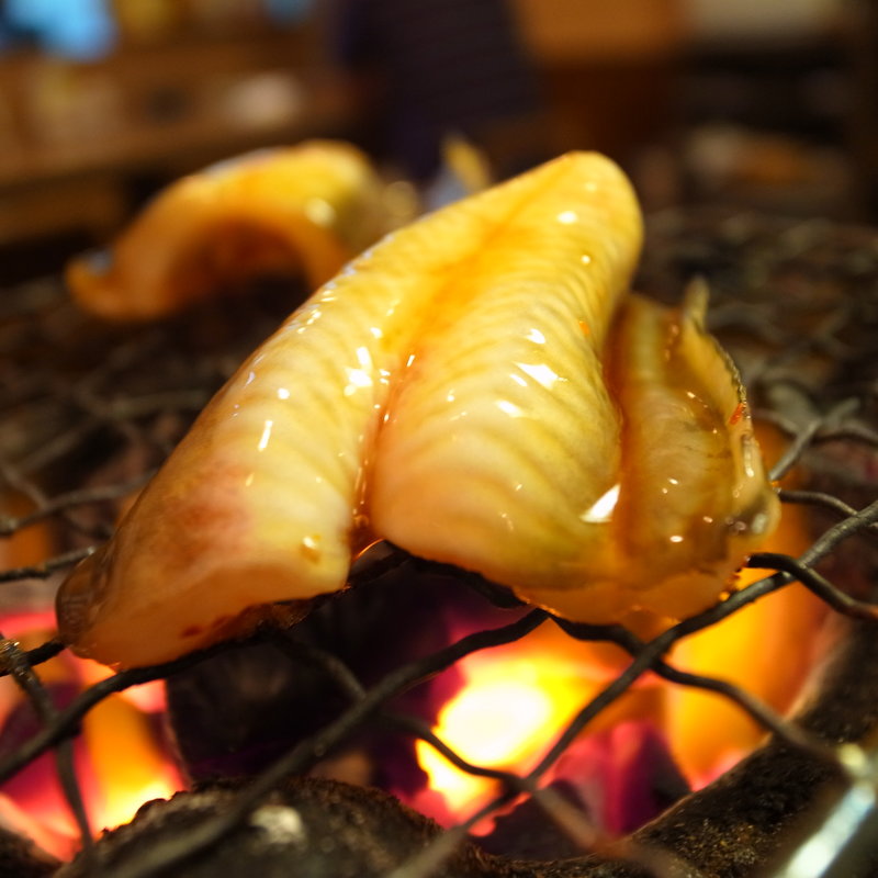 アナゴの炭火焼き(味福 )