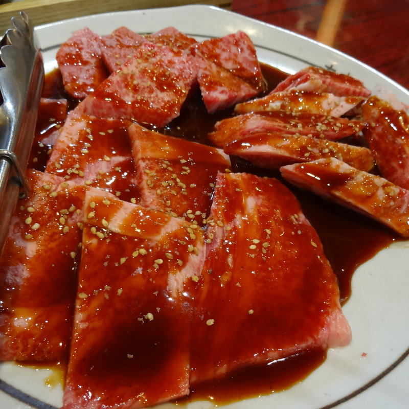 三種盛り焼肉ランチ(海雲亭 小倉本店 （カイウンテイ）)