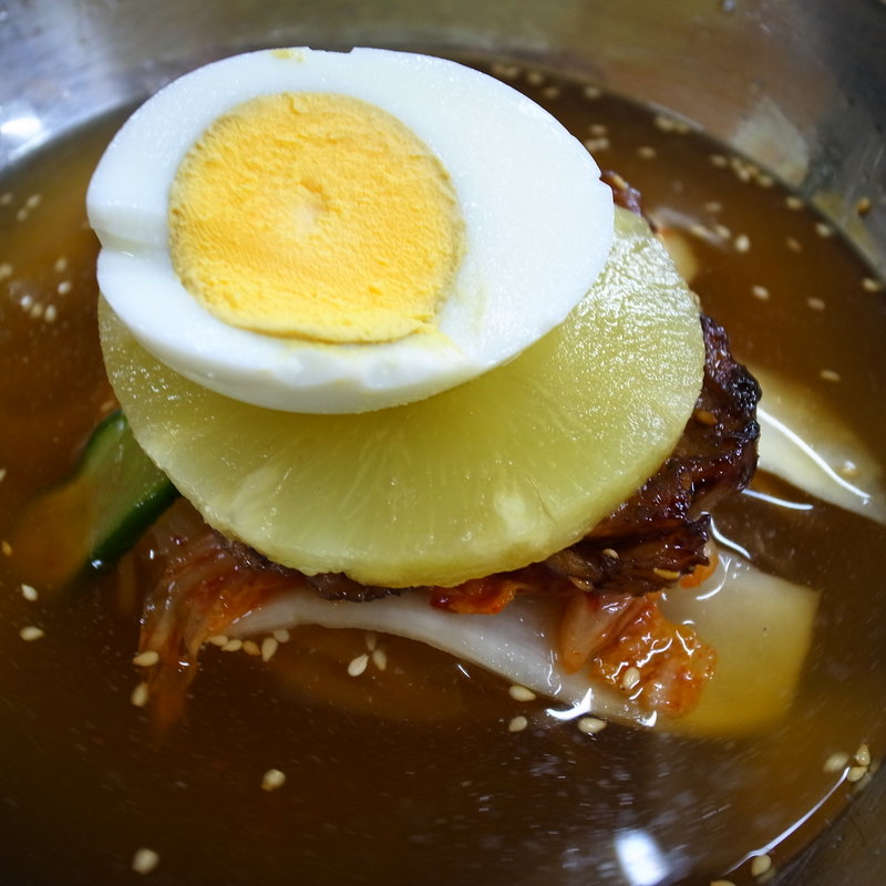 冷麺(萩ノ茶屋 鶴一 なにわ筋店)