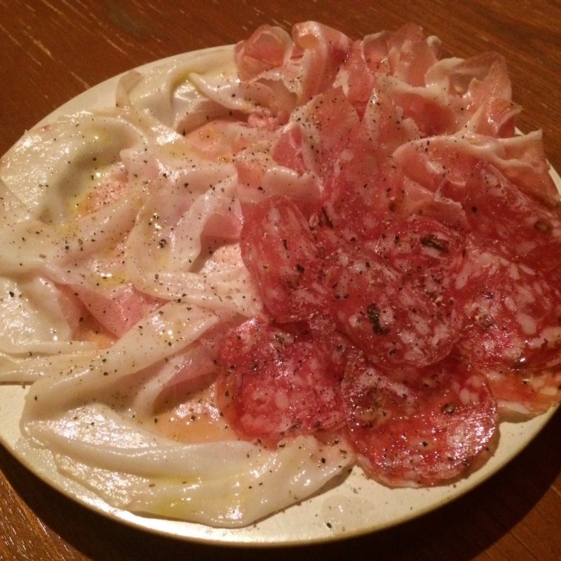 切りたて生ハム3種 盛り合わせ(nibu)