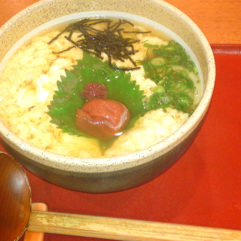 梅にゅうめん※単品(甘党まえだ あべのキューズモール店)