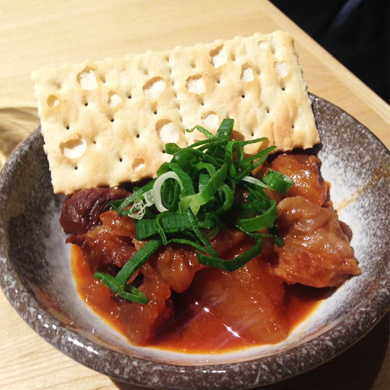 和牛すじ煮込み(御肉処 銀閣寺大にし )