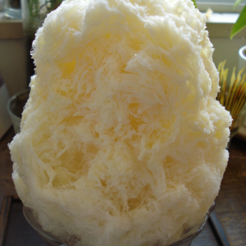 かき氷（氷あずき）(cocoo　cafｅ （コクウカフェ）)