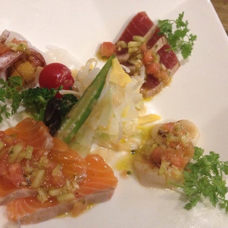 カルパッチョ盛合わせ(三丁目 （おいしいもんや さんちょうめ）)