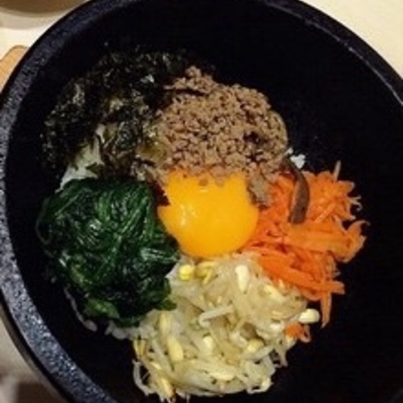 石焼ビビンバ(にっこりマッコリ そごう横浜店)