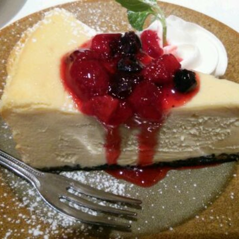 レアチーズケーキ(ディキシーダイナー 練馬)