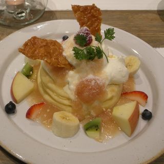フルーツパンケーキ(J.S. PANCAKE CAFE天王寺ミオ店 （ジェイエスパンケーキカフェ）)