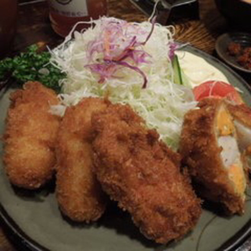 ミックスフライ(豚珍館)