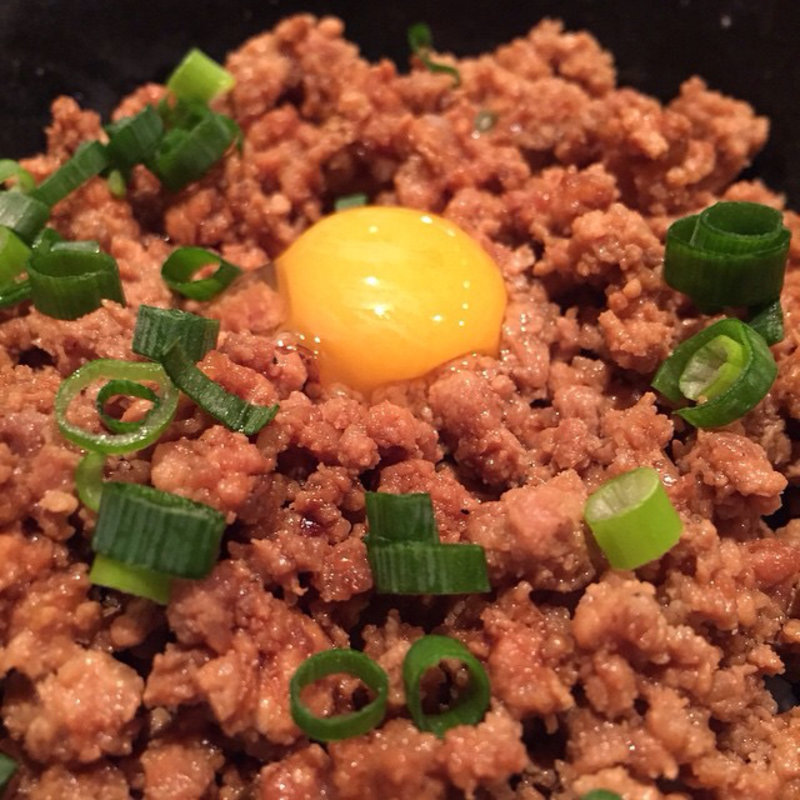 鳥そぼろご飯(おがわ)