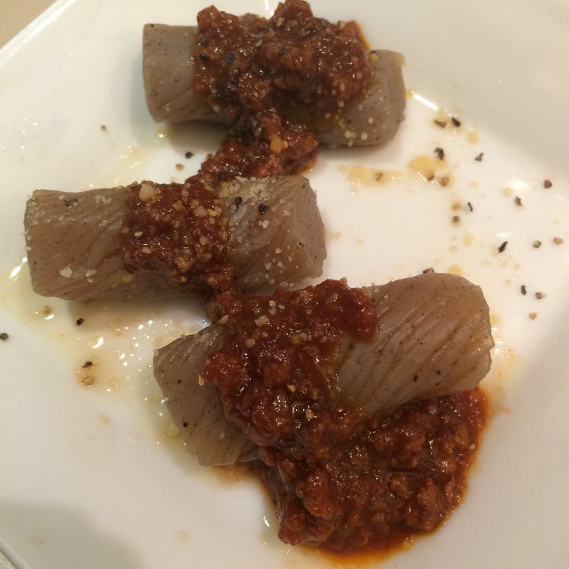 こんにゃく＊肉味噌ボロネーゼ＊(赤白 （KOHAKU）)