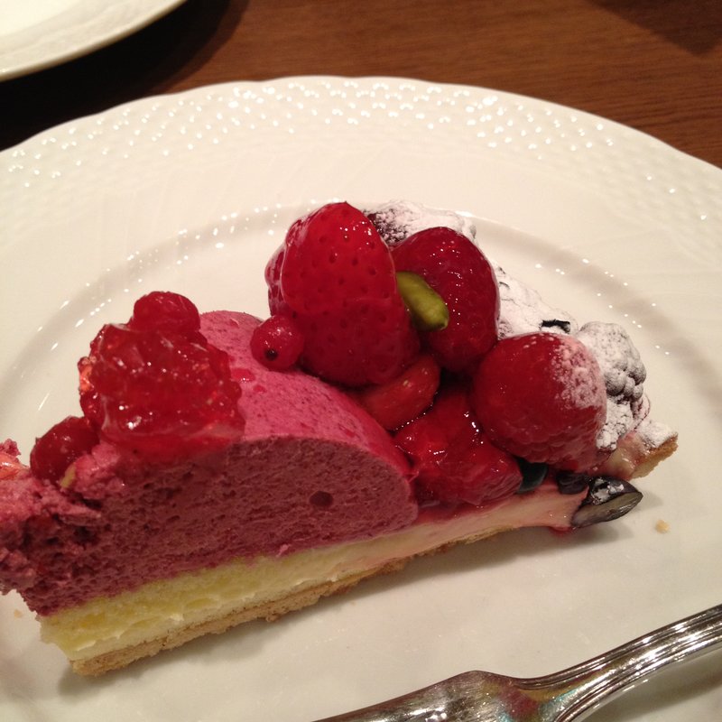 赤い実のタルト(デリス・デュ・パレ 心斎橋店 （Delices du palais）)