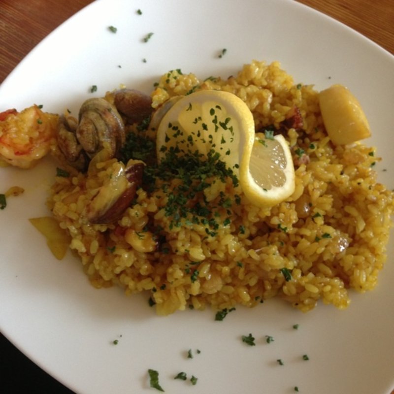 パエリア(カフェ サンチェ)