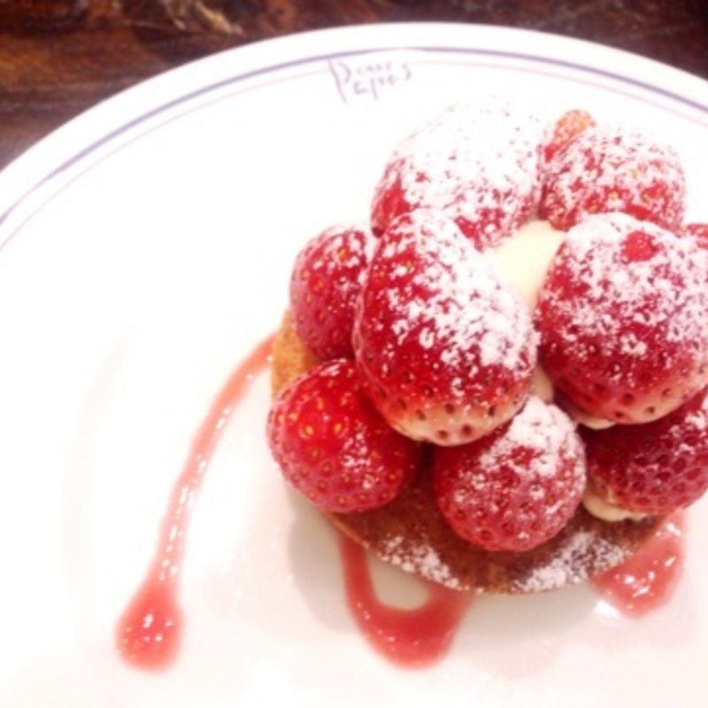 いちごのタルト(パパスカフェ 新宿タカシマヤ店)