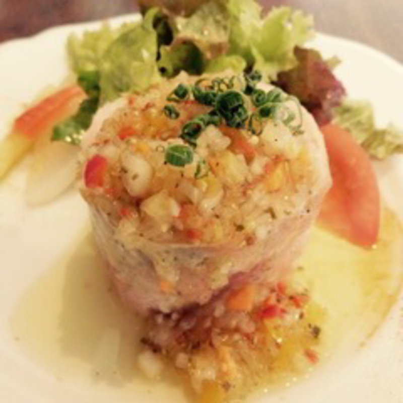 お肉のテリーヌ南仏風(ビストロ ヴァンダンジュ)