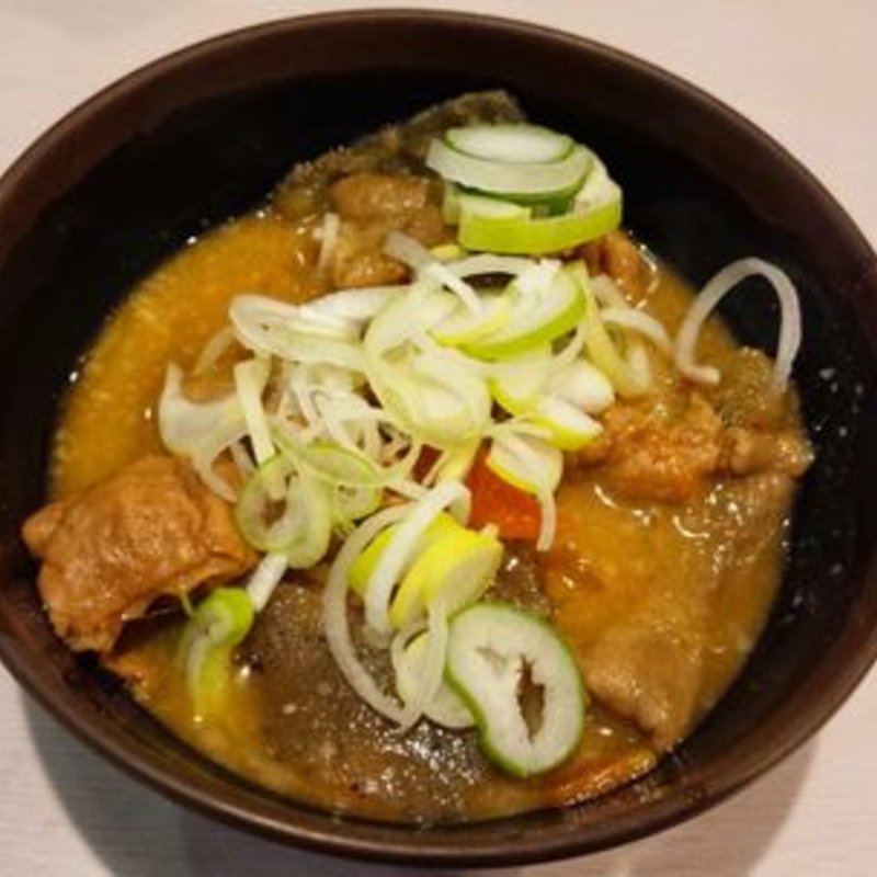 自家製もつ煮(えびすラーメン)