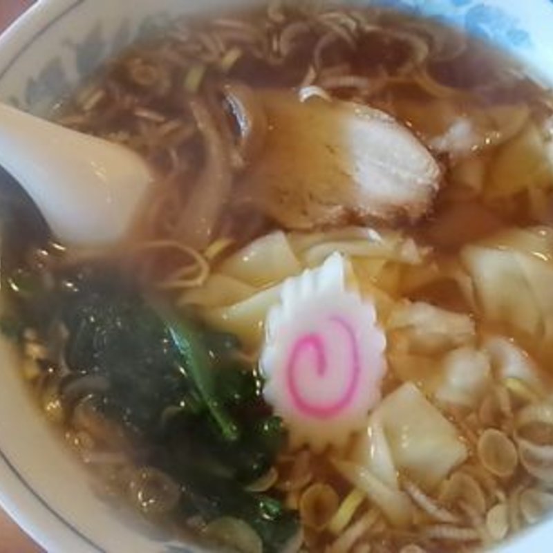 ワンタン麺(大鵬本店)