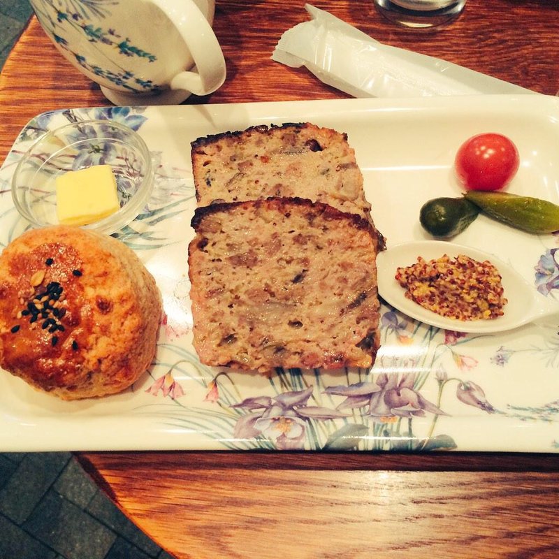 季節の野菜のミートローフ(Tetbury)