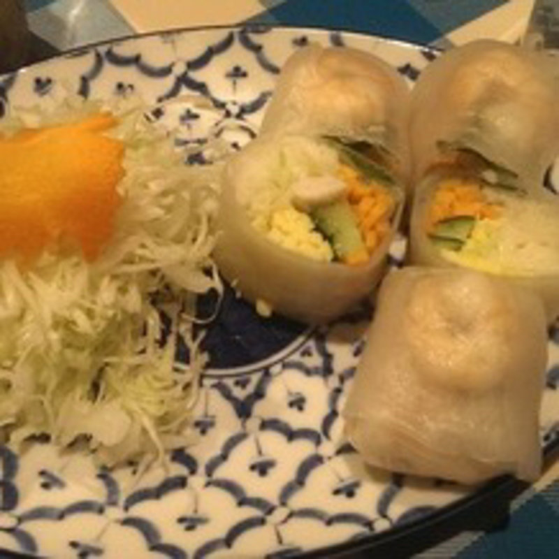 生春巻き(バンコク屋台 カオサン )