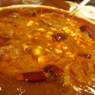 牛肉の四川風煮込み（玉子麺付き）(中国食府 双龍居 天満駅前店 )