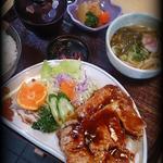 トンテキ定食(千元 )
