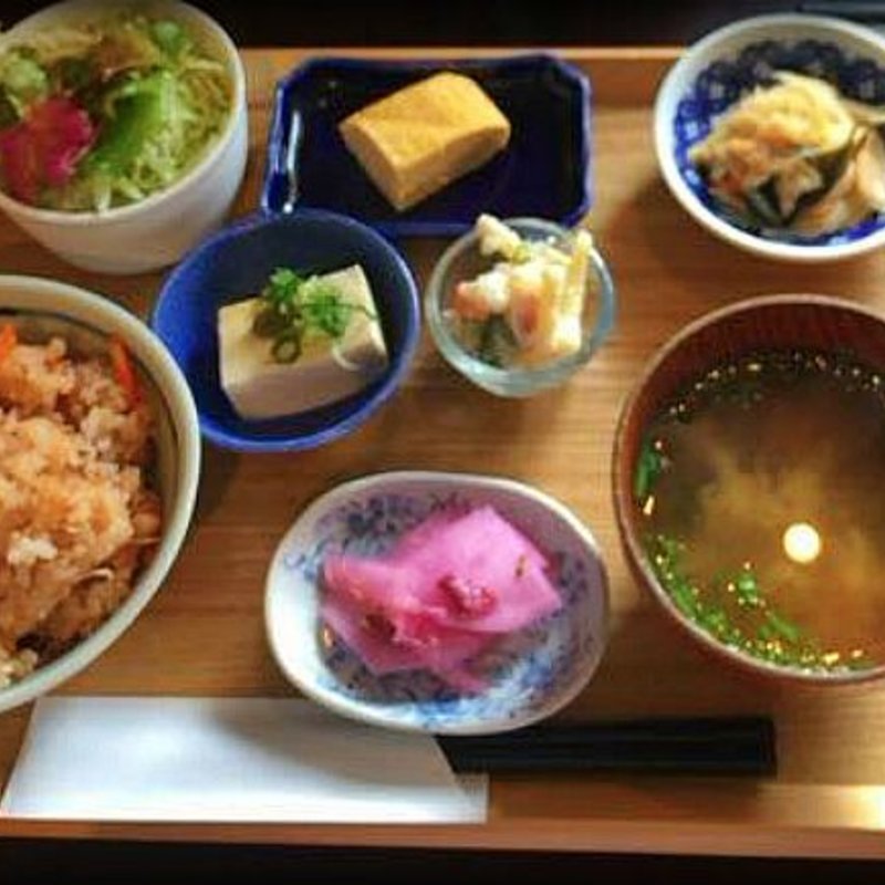 たこ飯定食(かかの掌 )